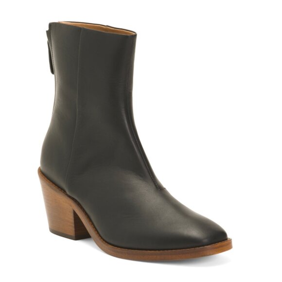 MANSUR GAVRIEL Black Made In Portugal Leather Day Boots - Picture 1 of 2